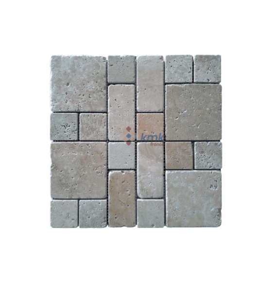 Mosaïque pavée 30,5 x 30,5 cm (Épaisseur 1 cm)
