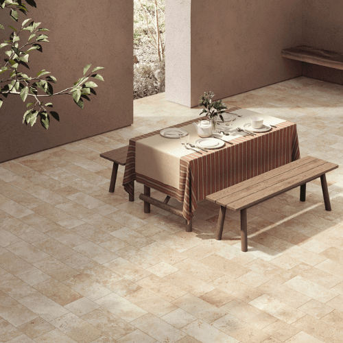 Carrelage Effet Travertin Tufo